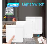 Telecomando Wireless fai da te RF 433 MHz Smart Switch Mini interruttori della luce di controllo modulo di automazione ricevitore relè 16A per lampada a Led domestica