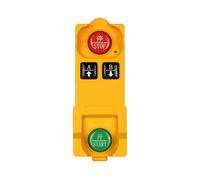 Telecomando wireless industriale 433.92 Controllo gru di sollevamento 2/4 pulsanti Controller radio industriale for gru a lunga distanza,Segnale Super Stabile(2 key)