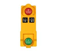 Telecomando wireless industriale Controllo gru a 2/4 pulsanti Gru impermeabile Controller radio industriale a lunga distanza,Segnale Super Stabile(2 Buttons)