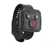 Telecomando wireless per action camera, portata 10 m, con un clic per svegliarsi, batteria per 30 giorni per DJI per OSMO Action per INSTA360 per Go Pro Vlog (nero)