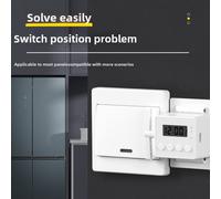 Telecomando wireless per controllo luci con conto alla rovescia timer e facile i