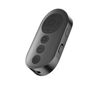 Telecomando wireless per fotocamera con zoom per iPhone e Android, otturatore versatile con interruttore fotocamera anteriore/posteriore per foto e video, clicker remoto per smartphone per TikTok
