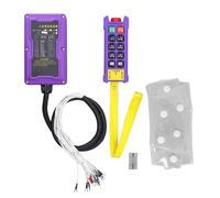 Telecomando wireless per gru 300 m IP67 Kit di telecomando industriale altamente sensibile a risposta rapida con indicatore LED (380 V)