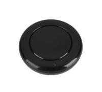 Telecomando wireless rotondo RF EV1527 da 433 MHz, 1 pulsante, montaggio a parete, nero