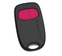 SCS Sentinel, AAM0131, Telecomando per cancello a 2 canali con codice segreto rotante, frequenza di trasmissione 433,92 Mhz, 1 batteria al litio CR2016, SimplyControl, Fucsia