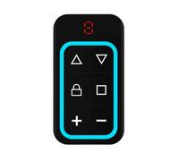 Télécommande Garage - Multifréquence 300-915MHz | Émetteur Portail 6 Boutons Avec USB-C, Bip Porte Garage Universelle Sans Fil Pour Résidence Appartement Propriété, Portée 50m ABS