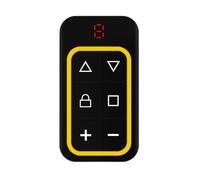 Télécommande Garage - Multifréquence 300-915MHz | Émetteur Portail 6 Boutons Avec USB-C, Bip Porte Garage Universelle Sans Fil Pour Résidence Appartement Propriété, Portée 50m ABS