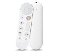 Télécommande vocale Chromecast Pour Google TV 4K/HD/Streamer - Remplacement Pour télécommande Google Chromecast TV Avec boutons YouTube et Netflix, contrôle Mains libres facile