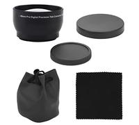 Teleconvertitore HD,Teleobiettivo da 49 Mm con Ingrandimento 2X, Teleobiettivo, Teleobiettivo in Vetro Ottico Per Paesaggi Distanti con Zoom Ad Alta Definizione Per Tutti Gli Obiettivi della Fotocame