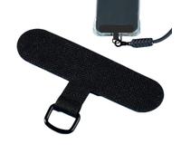 Telefon-Lanyard-Patch - Tether Tab Sicherheits-Lanyard-Patch, abnehmbar, 2-lagig, universell,Reißfestes Halteband-Patch, Telefonzubehör, -Lasche für Smartphones, die meisten Telefone und Mobilt