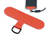 Telefon-Lanyard-Patch - Tether Tab Sicherheits-Lanyard-Patch, abnehmbar, 2-lagig, universell,Reißfestes Halteband-Patch, Telefonzubehör, -Lasche für Smartphones, die meisten Telefone und Mobilt