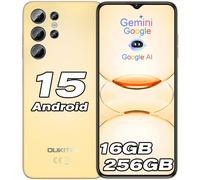 Telefoni cellulari OUKITEL C1 Pro, smartphone Android 15, 16 GB + 256 GB / 1 TB, 5150 mAh, display HD+ da 6,52", fotocamera da 13 MP, doppia SIM 4G gratuita, telefoni sbloccati, 3 slot per schede/impr