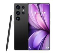 Telefoni Cellulari S24 Ultra 5G, Smartphone Android 14.0, Telefono Cellulare Con Fotocamera Da 7,3 Pollici, 16GB RAM 1TB ROM, 8000 MAh, 72 MP 108 MP, Doppia SIM Gratuita Sbloccata,Black-7.3 Inch