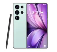 Telefoni Cellulari S24 Ultra 5G, Smartphone Android 14.0, Telefono Cellulare Con Fotocamera Da 7,3 Pollici, 16GB RAM 1TB ROM, 8000 MAh, 72 MP 108 MP, Doppia SIM Gratuita Sbloccata,Cyan-7.3 Inch