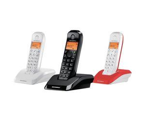 Telefoni cordless colorati Motorola S1203 Trio Pack 3