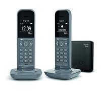 Telefoni cordless Gigaset CL390 Duo DECT Grigio