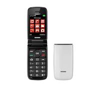 Telefonino Brondi Magnum 4 Dual Sim Cellulare + Auricolari con microfono BIANCO
