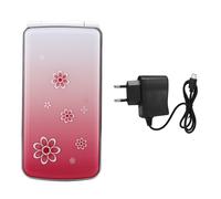 Telefono a conchiglia con versione internazionale sbloccata, design Barbie, cover a libro, schermo HD luminoso, vivavoce, riproduzione MP3/MP4,