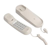 Telefono a Parete TC-990, Telefono a Linea Fissa Mini Desktop Classico per Hotel, Casa, Ufficio, Ecc., Chip Intelligente Vocale Integrato e Anti-interazione, per Rendere il Suono