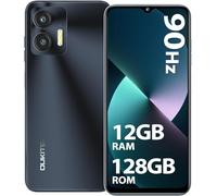 Telefono Android OUKITEL C36, 12GB RAM 128GB ROM Espandibile 1TB, Display 6.56" HD, Batteria 5150mAh, Fotocamera 13MP, Dual SIM 3 Slot/5G-WiFi/GPS/Face ID/OTG, Efficienza Classe A