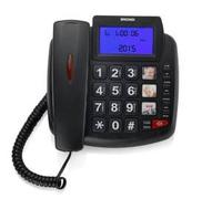 Brondi Bravo 90 Telefono analogico Identificatore di chiamata Nero