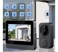 Telefono campanello wireless con supporto scheda TF e facile installazione wirel