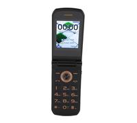 Telefono Cellulare 2G a Conchiglia per Anziani, Telefono Base con Tasti Grandi per Anziani con Doppia Scheda, Display a Doppio Schermo, Suono Chiaro e Forte, Batteria da 4800