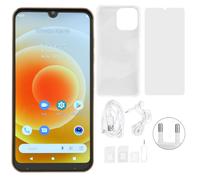 Telefono cellulare Android sbloccato, smartphone con schermo HD da 6,1 pollici, batteria a lunga durata, sblocco tramite riconoscimento facciale, 4