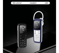 Telefono Cellulare, Combinatore gsm, Auricolare Wireless per Chiamate in Vivavoce, Telefono Cellulare con Combinatore Tascabile per Viaggiatori () (White)