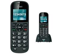 Telefono cellulare con TASTI GRANDI bluetooth sd base di ricarica dual sim gsm