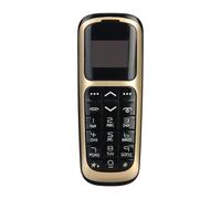 Telefono cellulare in miniatura, auricolare Bluetooth versatile, cellulare sbloccato per viaggi e backup, supporto doppia SIM, design compatto a
