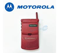 TELEFONO CELLULARE MOTOROLA STARTAC 308C GSM 900 ROSSO RED USATO