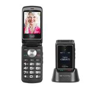 Telefono cellulare per ANZIANI a conchiglia tasti grandi bluetooth fotocamera sd