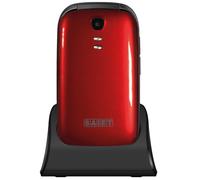 Telefono Cellulare SAIET FOCUS 2,8" Flip Attivo SOS Tasti GRANDI Rosso