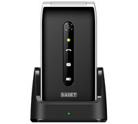 CELLULARE SAIET VANTO COLORE NERO DISPLAY 2.4" A COLORI, BT,FLIP ATTIVO