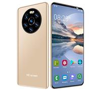 Telefono Cellulare Sbloccato Mate40 PRO,per Android 6 Smartphone Dual SIM 3G a Schermo Intero da 5,45 Pollici HD,CPU Dual-Core,1GB+8GB,Batteria 2200mAh,Doppia Fotocamera,riconoscimento facciale(Oro)