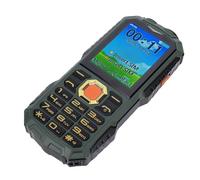 Telefono Cellulare Sbloccato Robusto 4G con Funzione Internet SOS per Uso di Emergenza per Anziani (GREEN)
