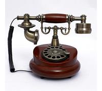 Telefono con Disco Rotante Telefono D'Arredamento Retro - Modello Antico con Suoneria, for Atmosfera Vintage