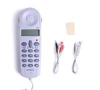 Telefono con filo montabile delle linee di regolazione della parete con le costruzioni dei quadranti di memoria nessun potere richiesto