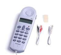 Telefono con filo montabile delle linee di regolazione della parete con le costruzioni dei quadranti di memoria nessun potere richiesto