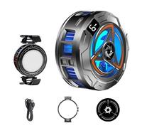 Telefono Cooler Ricaricabile Freezing Radiator, Smartphone Cooling Pad, Compact Heat Dissipation Device for Daily Hot Weather Home Travel Beach Outdoor Tablet Car, 120 cm