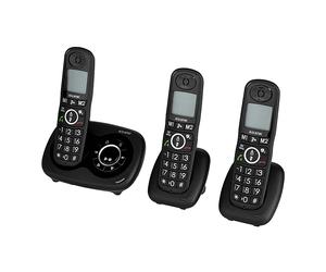 TELEFONO CORDLESS ALCATEL XL595B Voice Trio , DECT, LCD retroilluminato