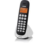 TELEFONO CORDLESS BRONDI ADARA RUBRICA/LISTA CHIAMATE/BLOCCO TASTI BIANCO/NERO