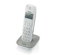 Telefono cordless Brondi Gala chermo grande con sveglia 20 memorie Grigio