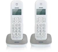Telefono Cordless Brondi Gala Twin Bianco/Grigio