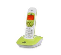 TELEFONO CORDLESS BRONDI NICE BICOLORE BIANCO/VERDE RUBRICA/ID CALL