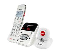 TELEFONO CORDLESS GEEMARC AmpliDect 295 SOS Pro , DECT, LCD retroilluminato, vivavoce, Portata 300 mt