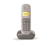 Telefono Cordless Gigaset A270 con Vivavoce Ampio Display Tortora