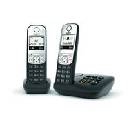 Telefono cordless Gigaset A690A Duo con segreteria - nero