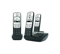 TELEFONO CORDLESS GIGASET A690A Trio , DECT, LCD retroilluminato